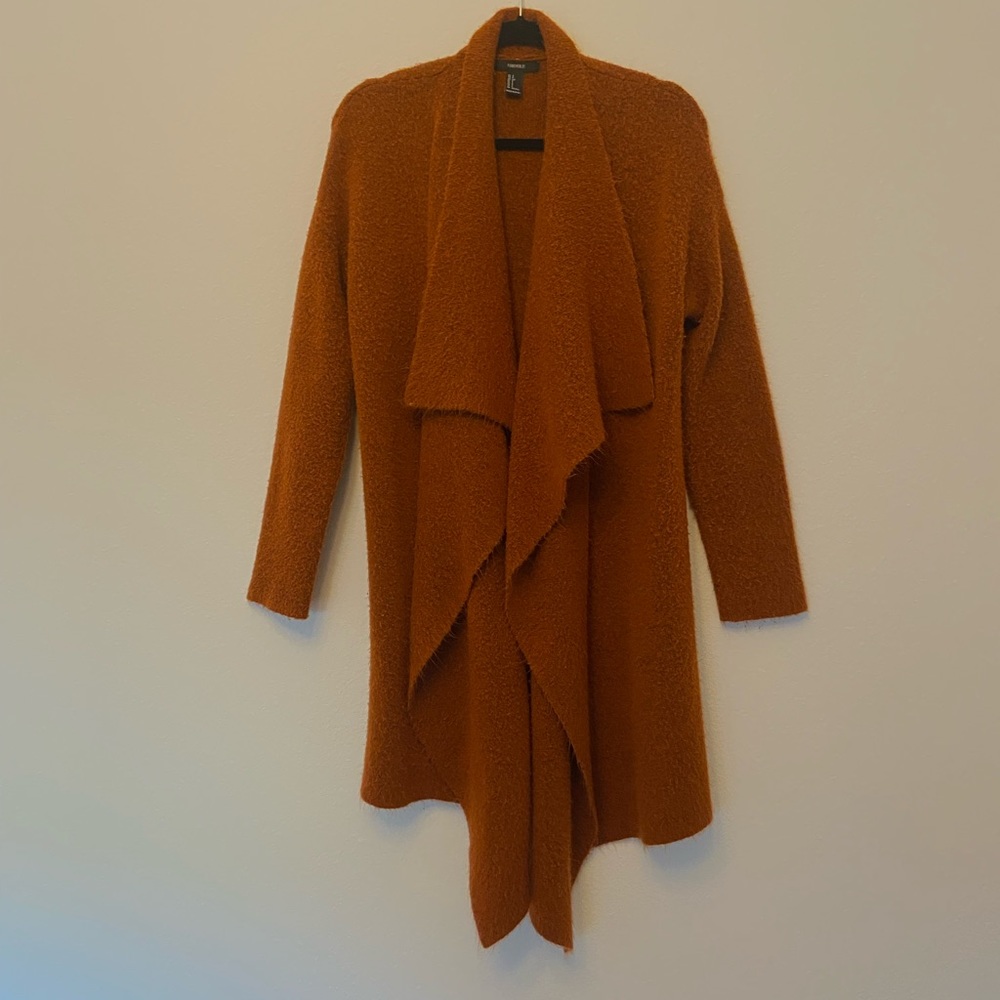 F21 🍂 Burnt Orange Cardigan